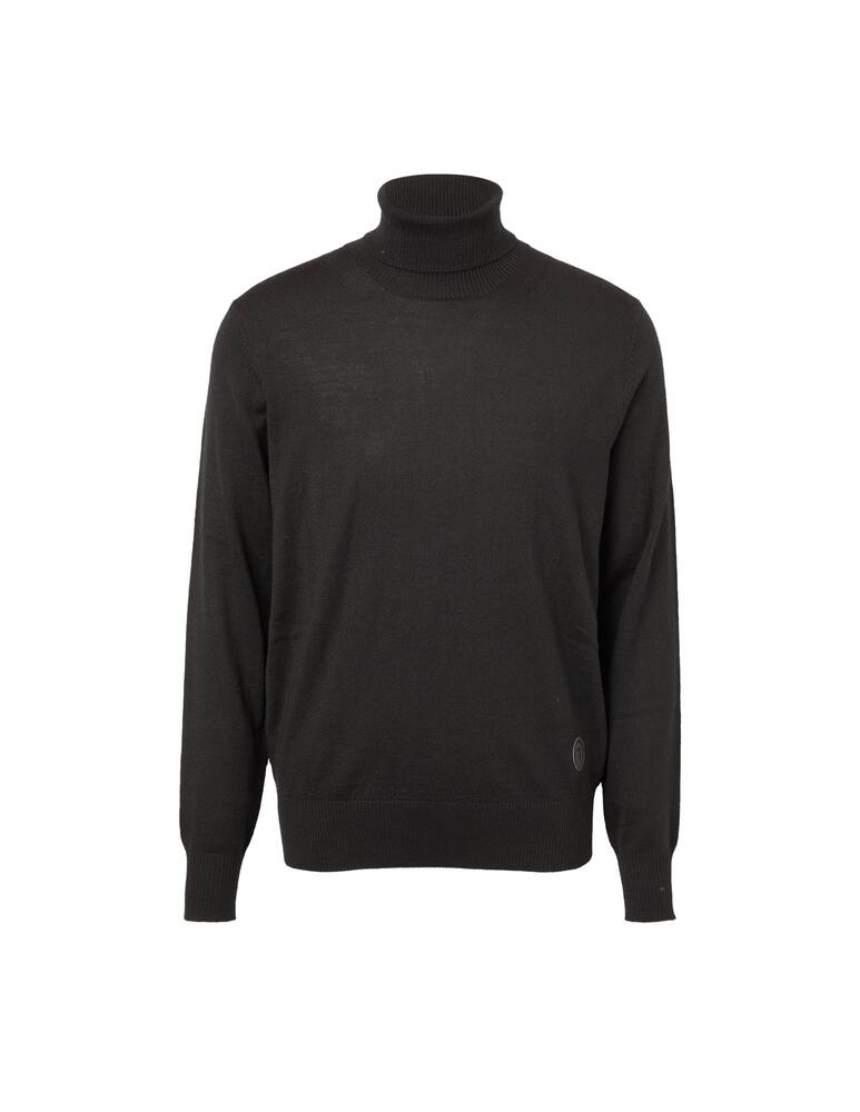 rinascente Trussardi Wool blend regular turtleneck sweater