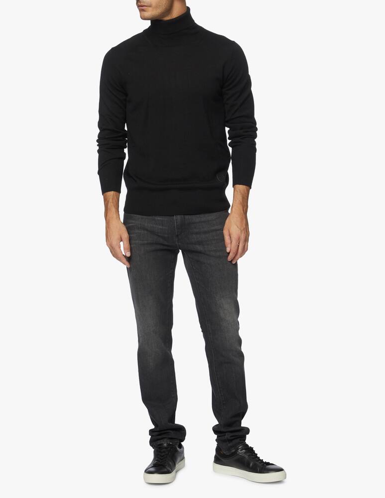 rinascente Trussardi Wool blend regular turtleneck sweater