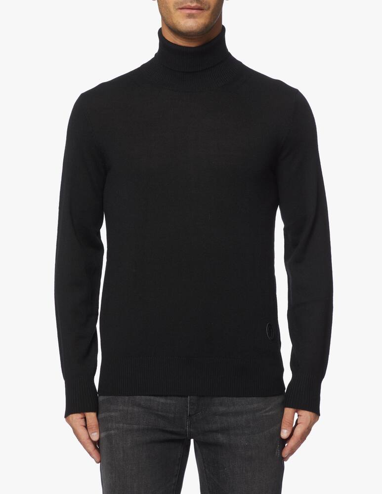 rinascente Trussardi Wool blend regular turtleneck sweater