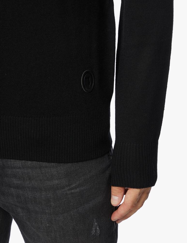 rinascente Trussardi Wool blend regular turtleneck sweater