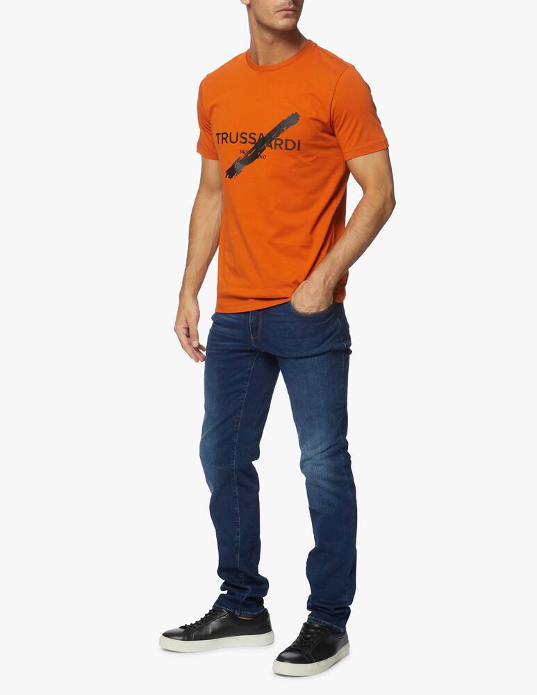 rinascente Trussardi Maglietta girocollo logo 