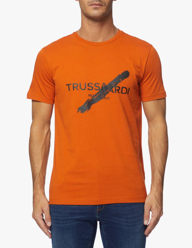 rinascente Trussardi Maglietta girocollo logo 