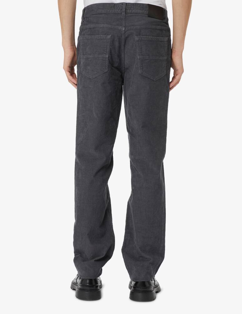 rinascente Trussardi Pantalone 5 tasche 380 velluto 1000r - Grigio