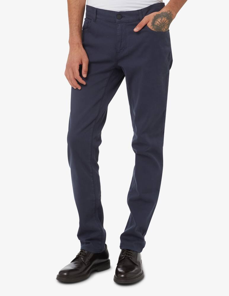 rinascente Trussardi Tricot 5 pocket 370 pant - Blue
