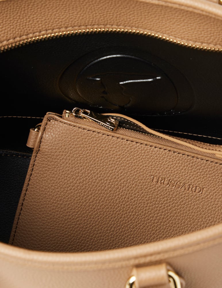 rinascente Trussardi Borsa shopper Iris Meduim - beige