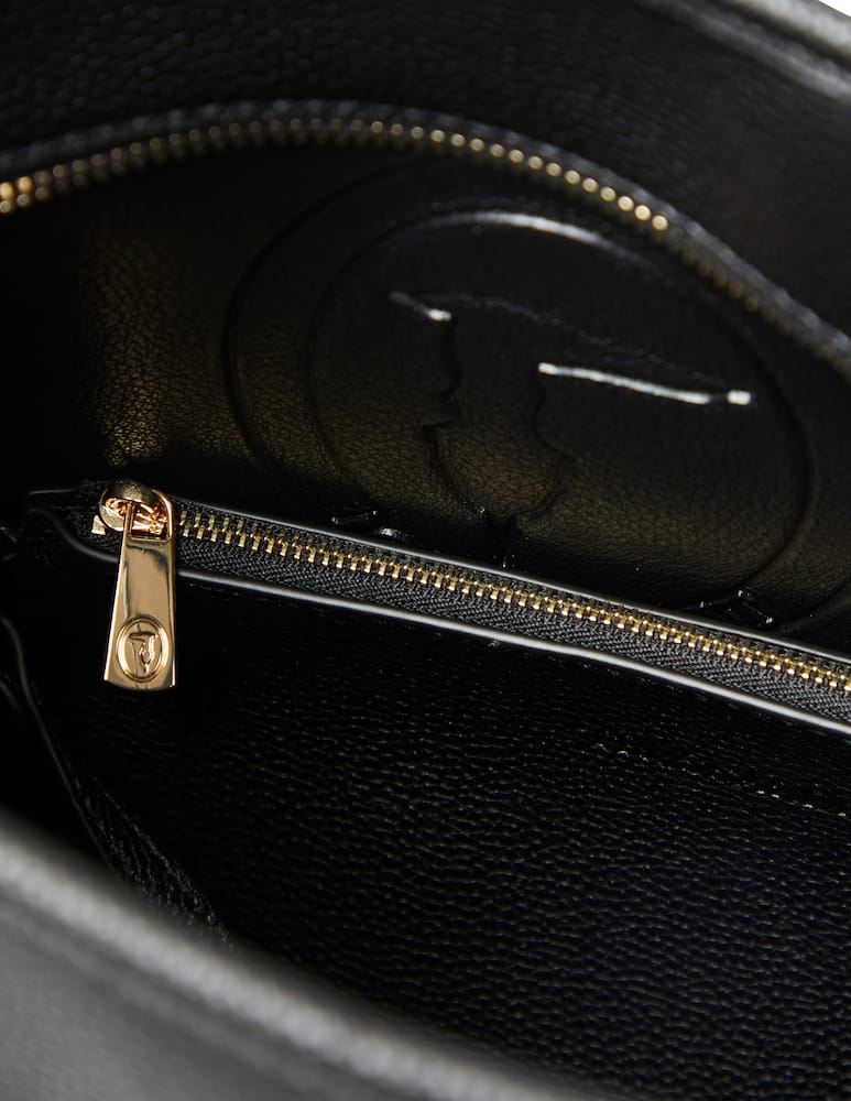 rinascente Trussardi Iris tote bag medium - black