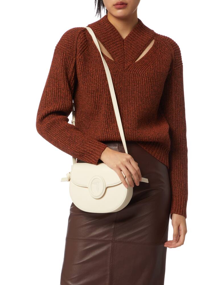 rinascente Trussardi Borsa a tracolla mini Amber - bianco