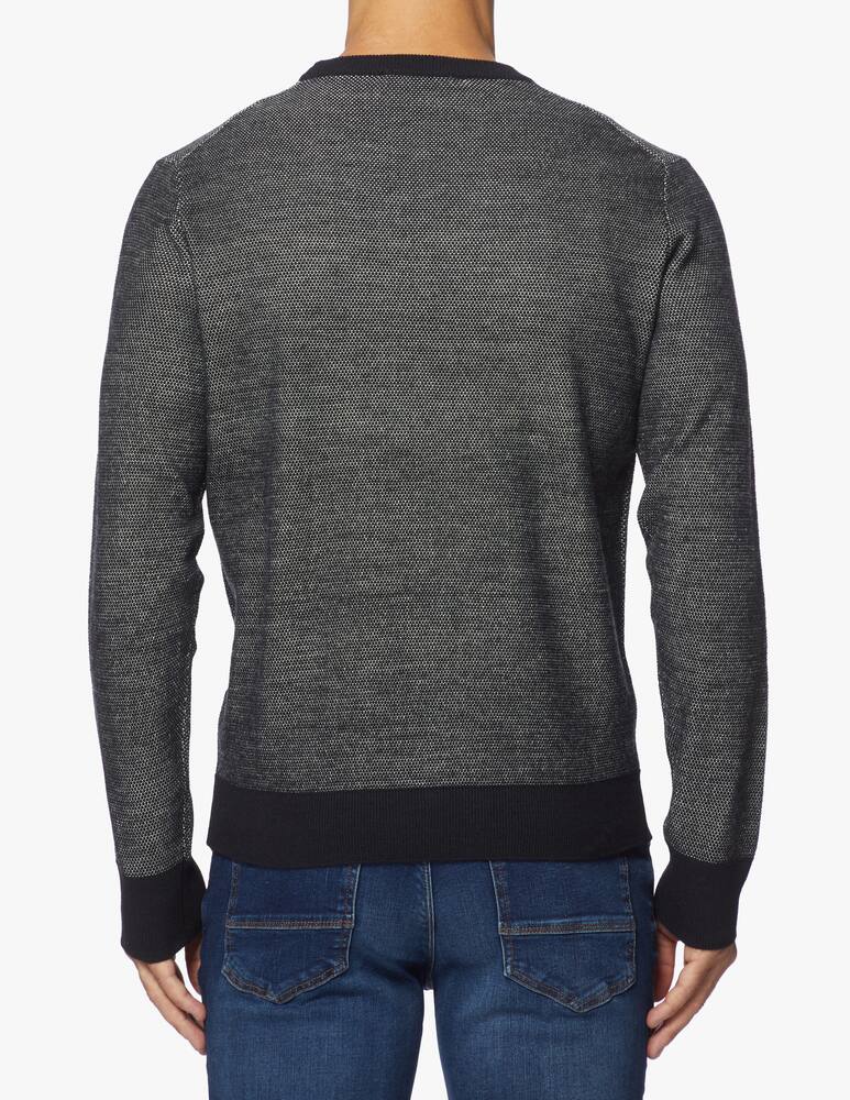 rinascente Trussardi Wool blend regular roundneck sweater