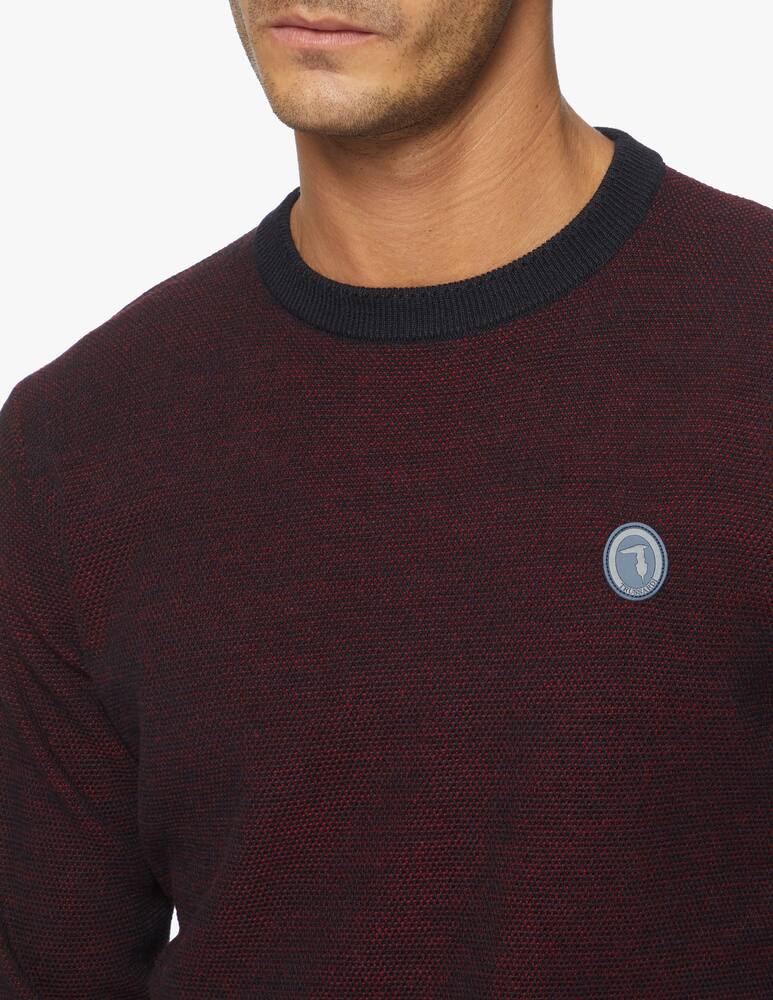 rinascente Trussardi Maglia girocollo regular in lana