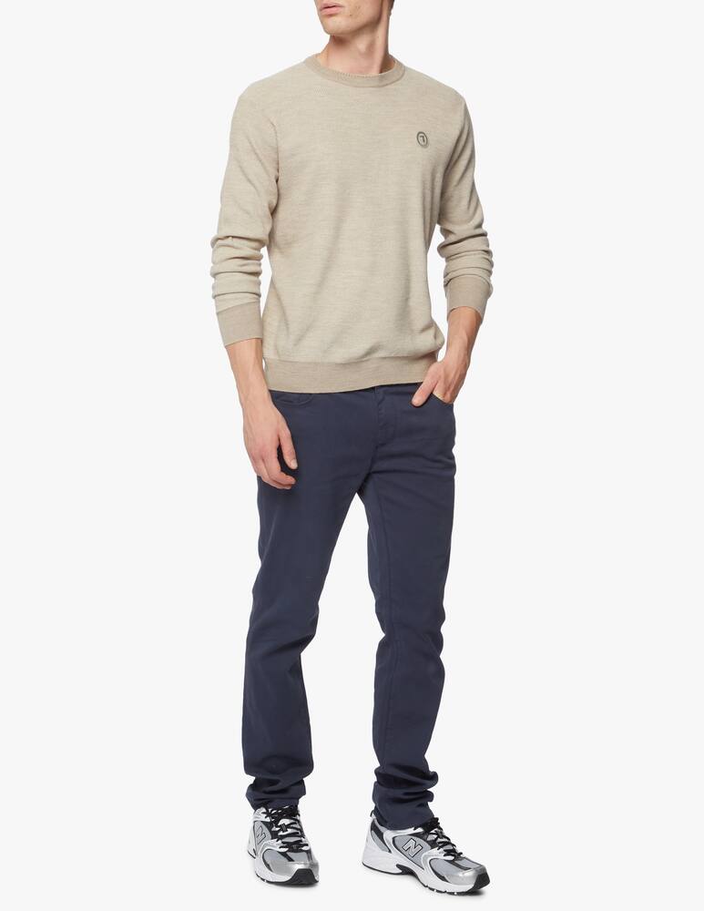 rinascente Trussardi Maglia girocollo regular in lana