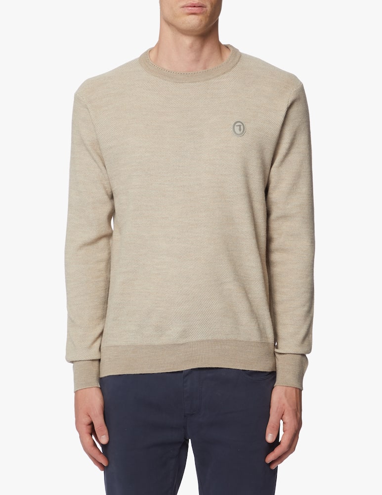 rinascente Trussardi Maglia girocollo regular in lana