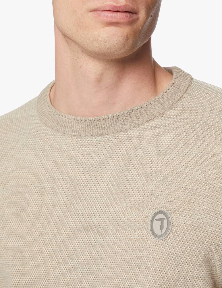 rinascente Trussardi Maglia girocollo regular in lana