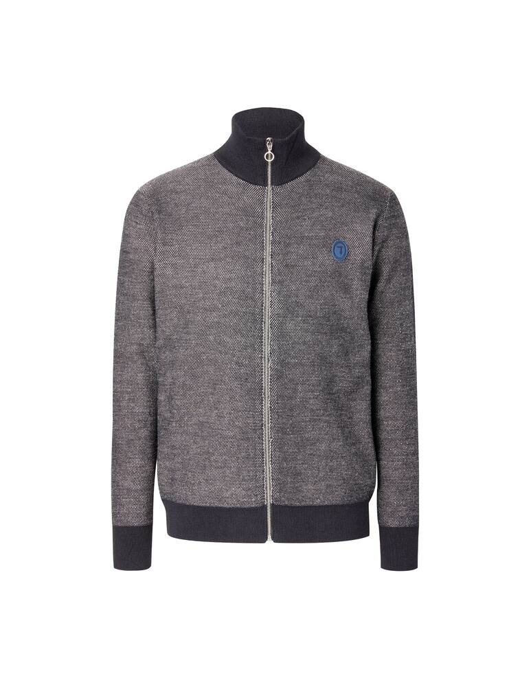 rinascente Trussardi Cardigan in lana con zip