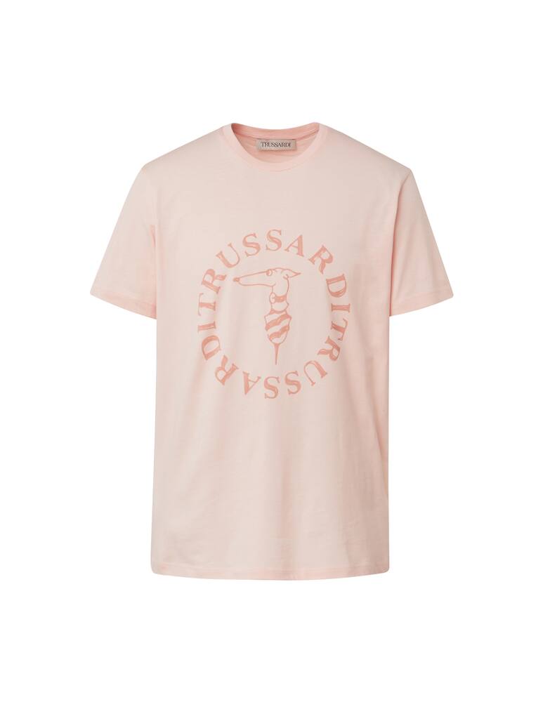 rinascente Trussardi Circle greyhound t-shirt - pink