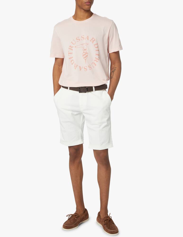 rinascente Trussardi Circle greyhound t-shirt - pink