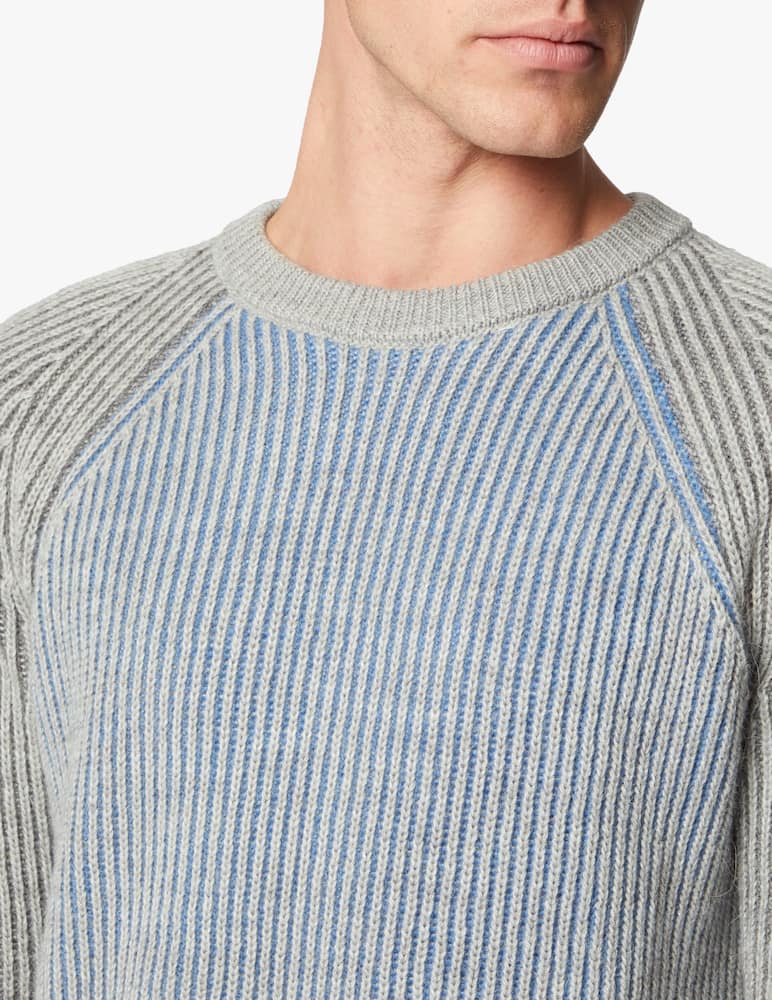 rinascente Trussardi Alpaca wool mix blend roundneck sweater