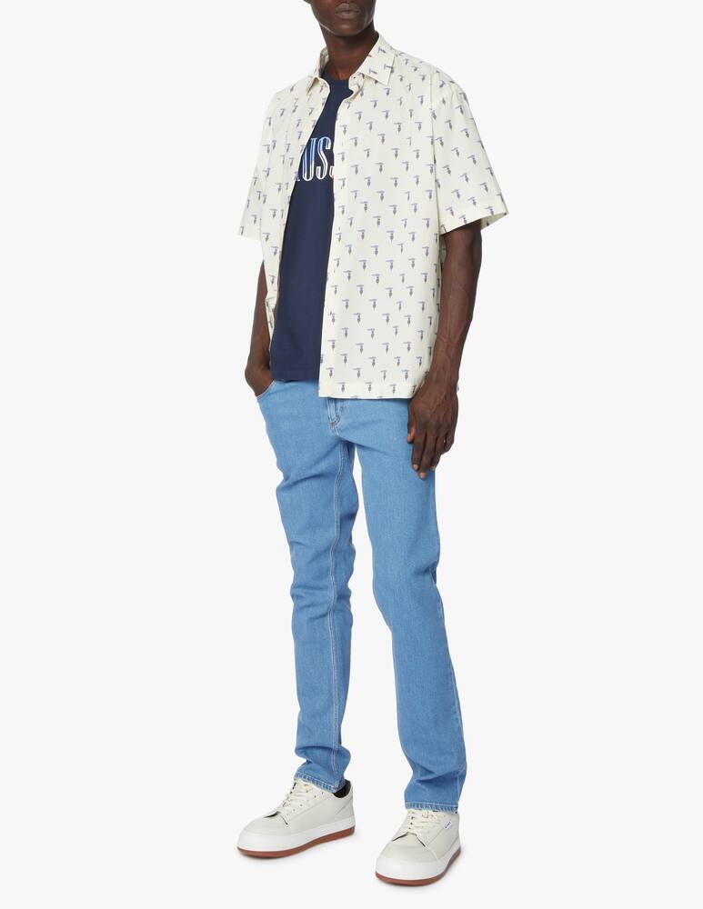 rinascente Trussardi Camicia manica corta fantasia levrieri - multicolor