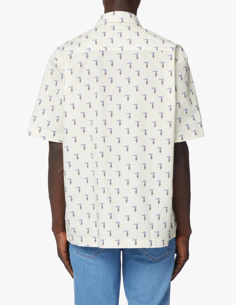 Trussardi Greyhound pattern short sleeve shirt - multi - picture 3 Trussardi Greyhound pattern short sleeve shirt - multi - picture 3