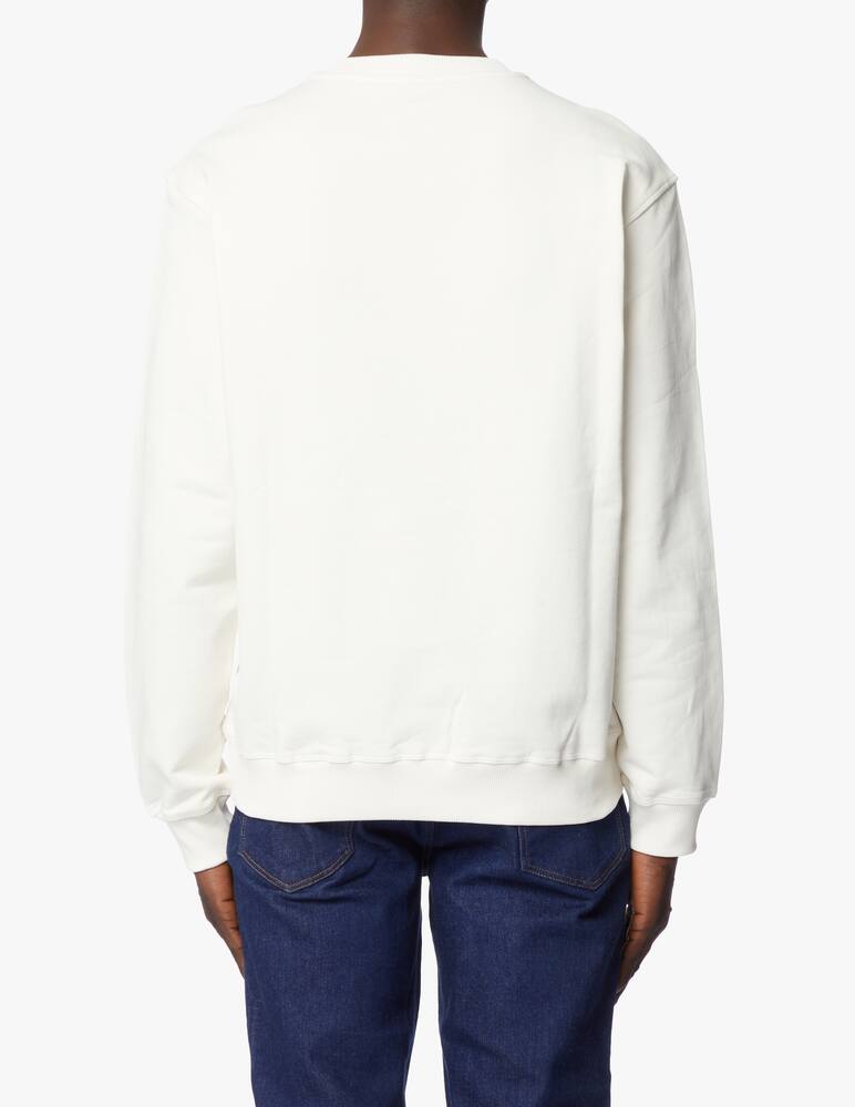 rinascente Trussardi Felpa girocollo scritta color - bianco