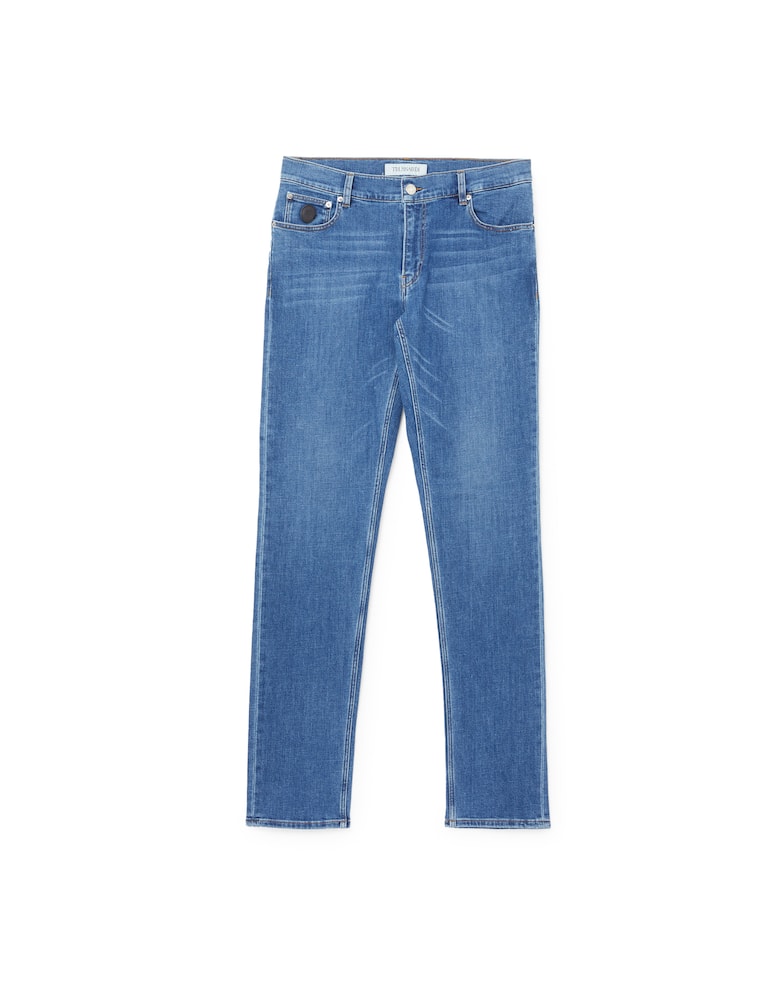 rinascente Trussardi Washed 370 jeans - blue