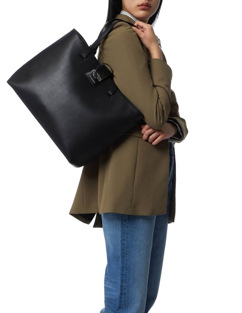 rinascente Trussardi Ivy Large tote bag - black