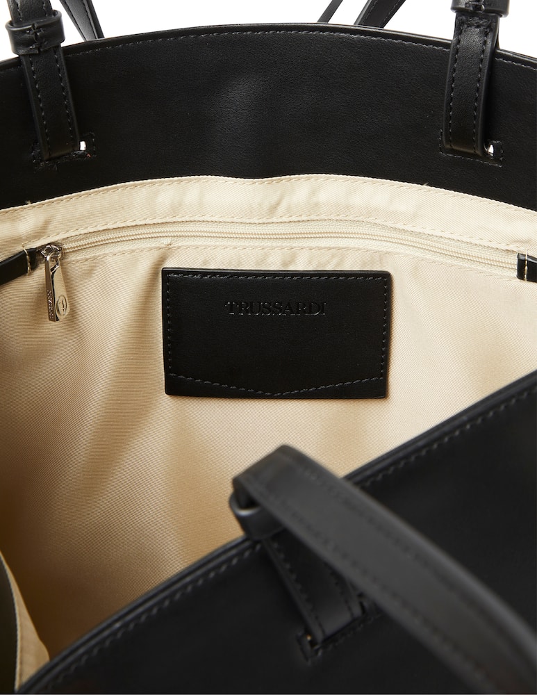 rinascente Trussardi Ivy Large tote bag - black