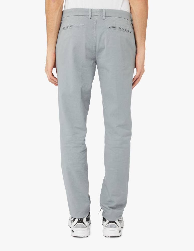 rinascente Trussardi Aviator gabardine chino pant - grey