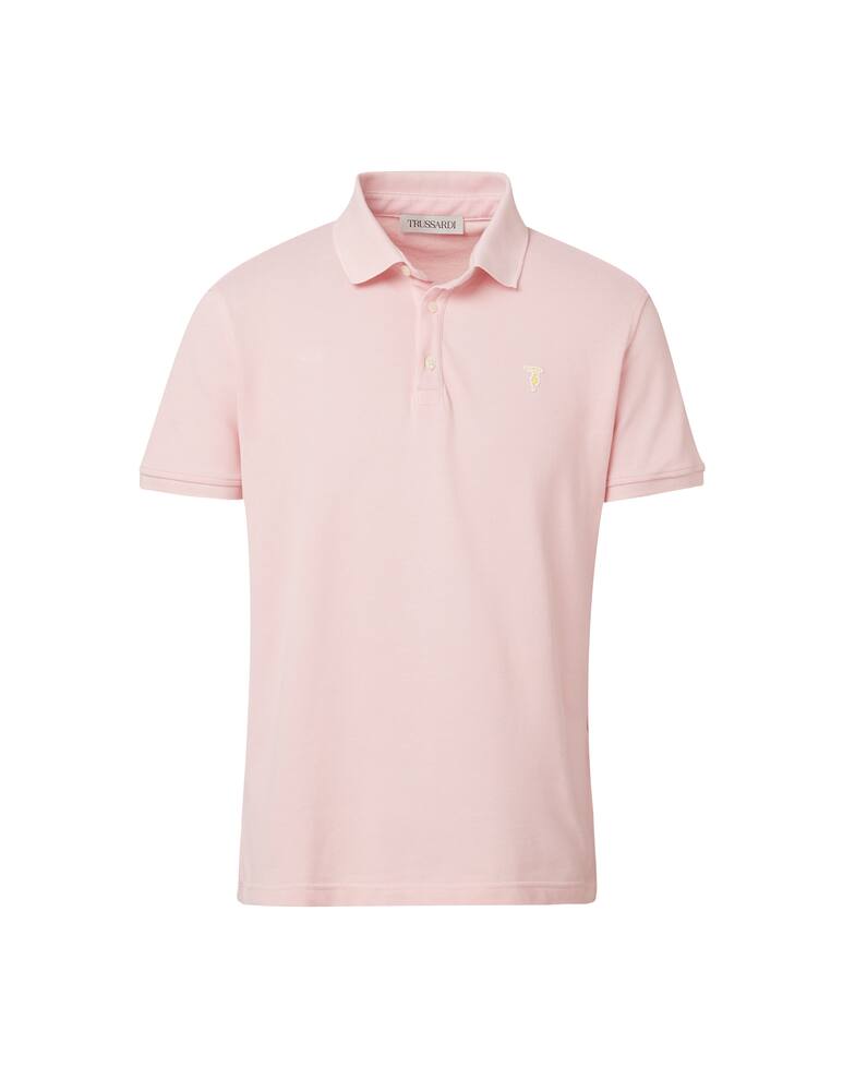 rinascente Trussardi Polo mini levriero - rosa