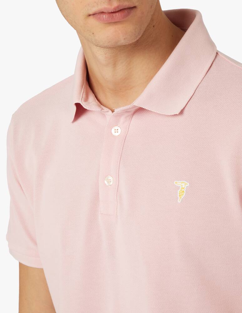 rinascente Trussardi Polo mini levriero - rosa