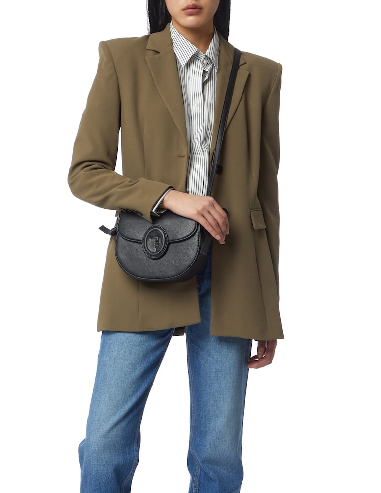 rinascente Trussardi Borsa a tracolla mini Amber - nero