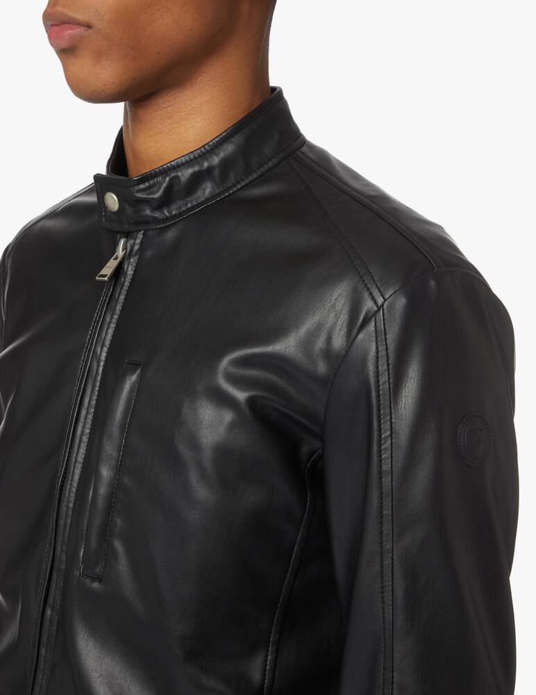 rinascente Trussardi Giacca biker ecopelle - nero