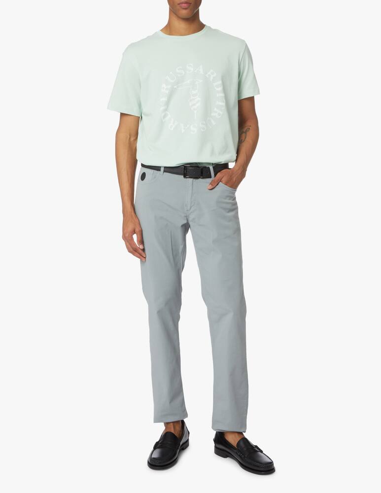 rinascente Trussardi Circle greyhound t-shirt - green