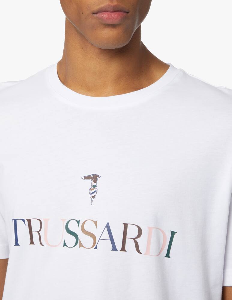 rinascente Trussardi Maglietta girocollo color - bianco