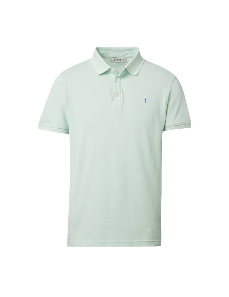rinascente Trussardi Mini greyhound polo - green