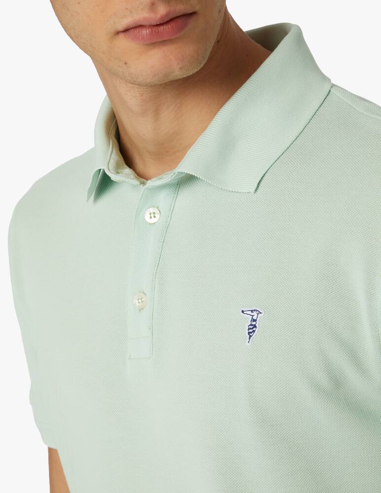 rinascente Trussardi Mini greyhound polo - green