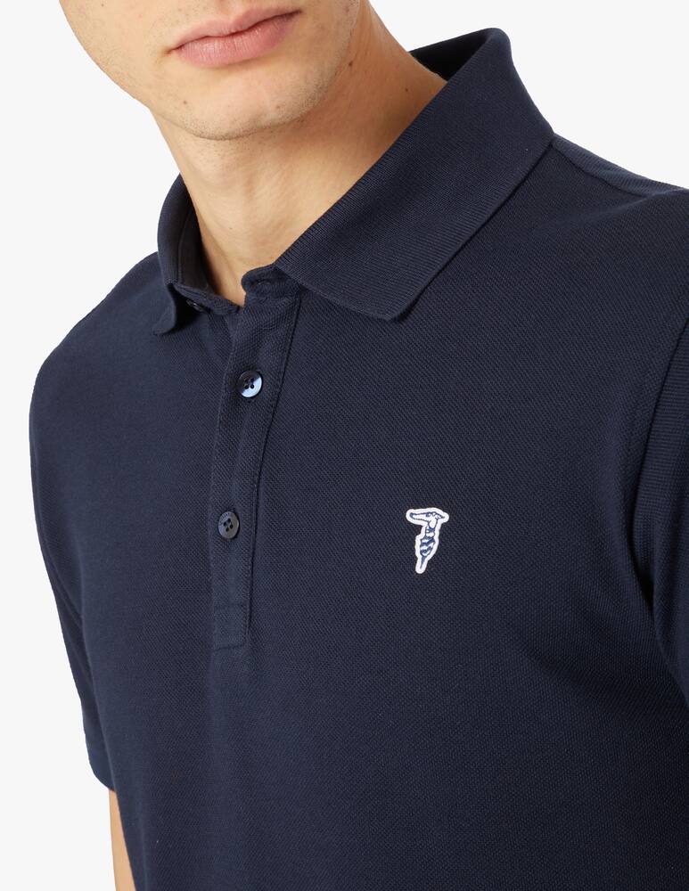 rinascente Trussardi Polo mini levriero - blu