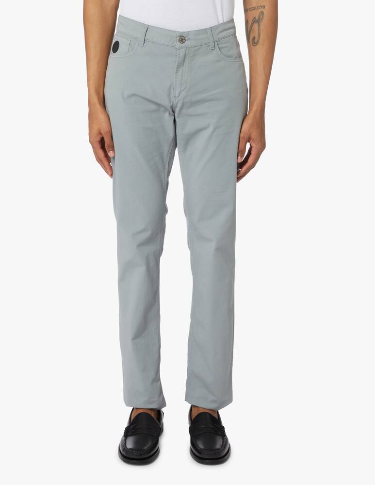 rinascente Trussardi Pantalone 5tasche 370 light canvas - grigio