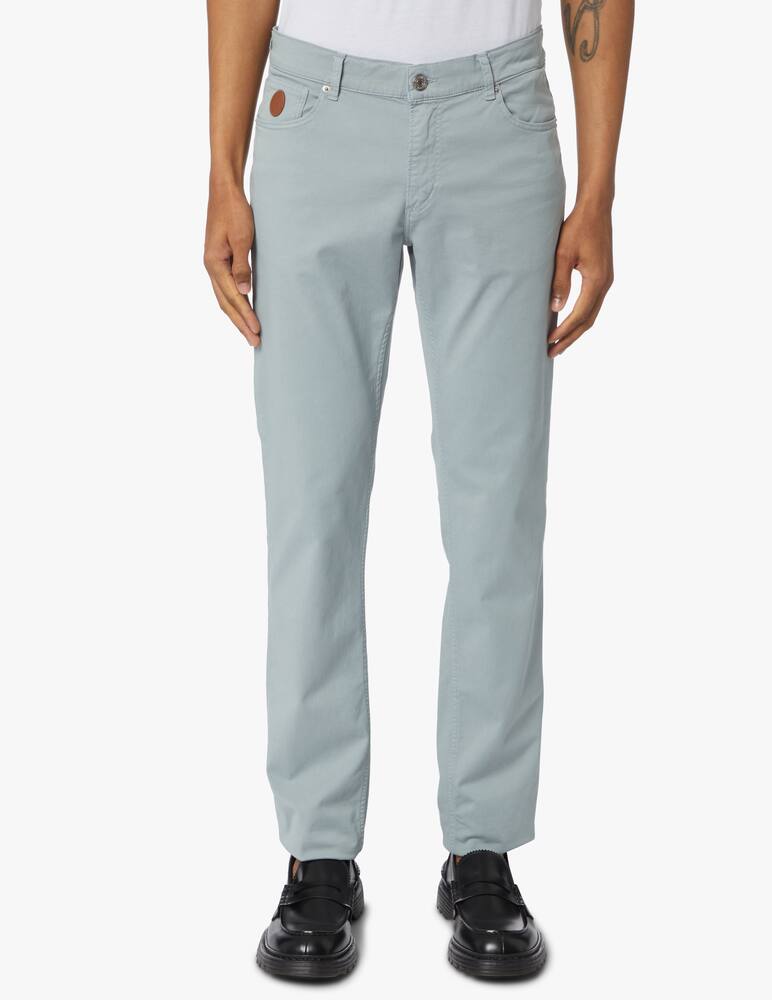 rinascente Trussardi Gabrdine 5pocket pant - grey