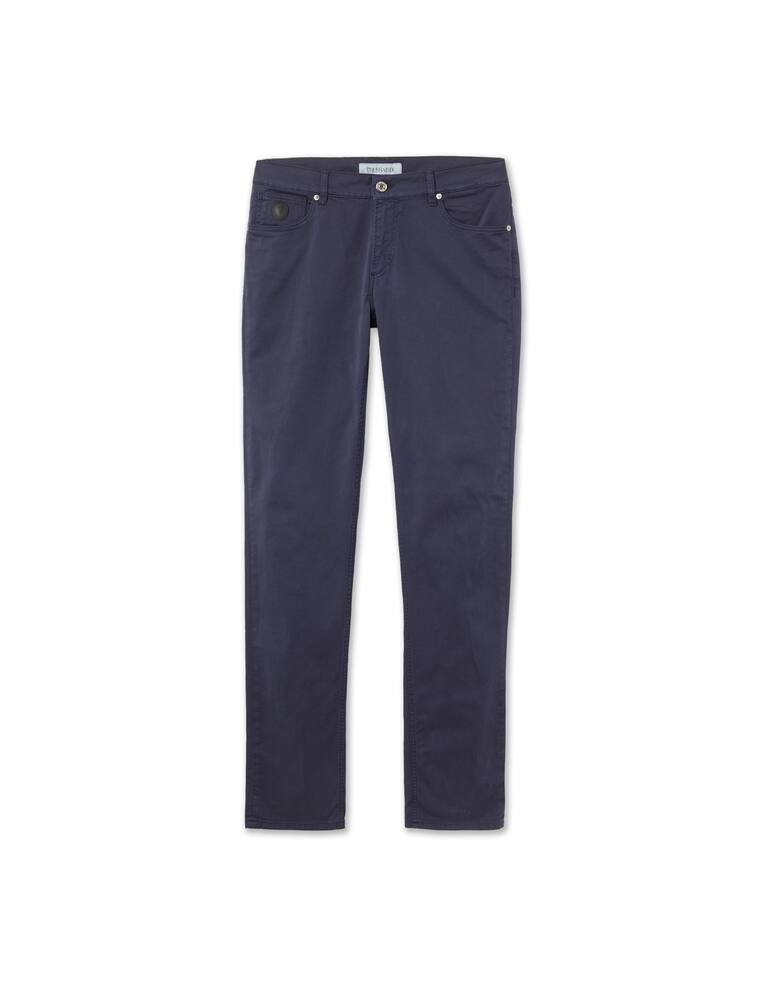 rinascente Trussardi Gabrdine 5pocket pant - blue