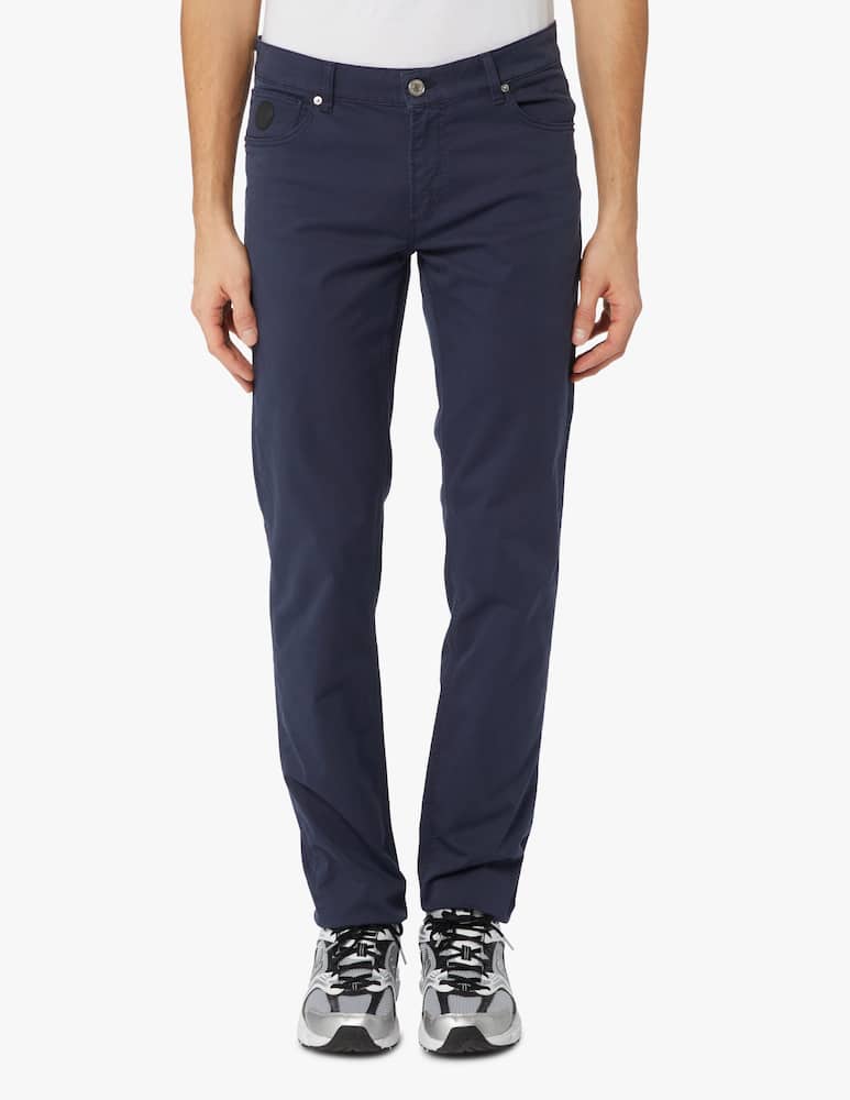 rinascente Trussardi Gabrdine 5pocket pant - blue
