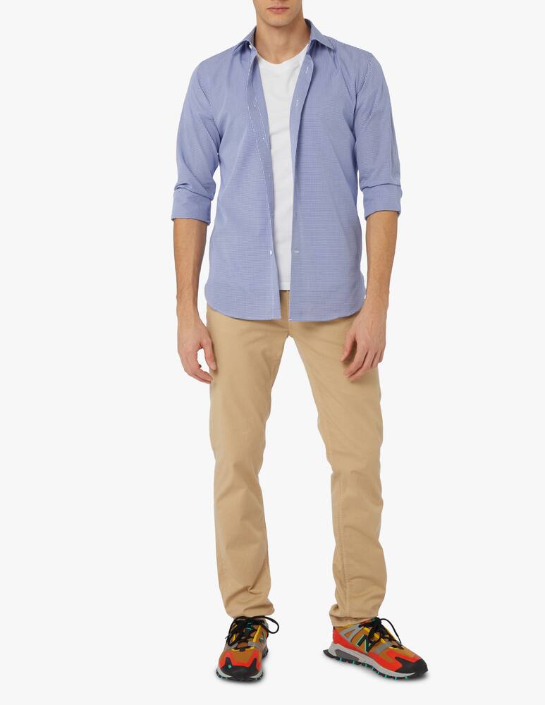 Trussardi Gabrdine 5pocket pant - beige - picture 1