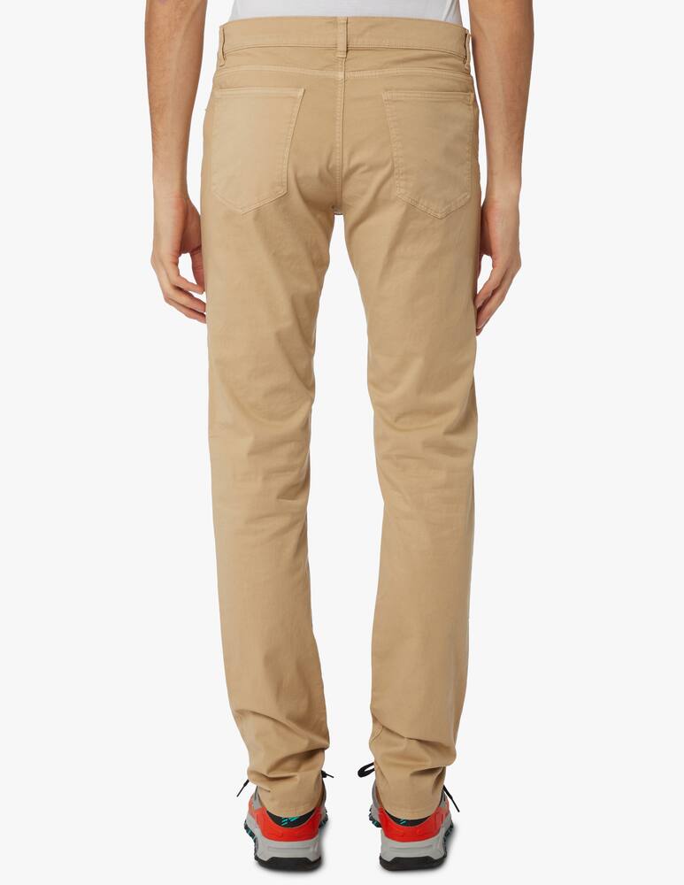Trussardi Gabrdine 5pocket pant - beige - picture 3