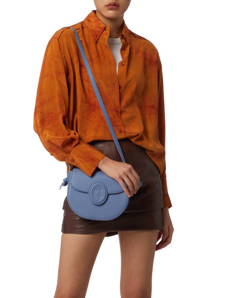 rinascente Trussardi Borsa a tracolla mini Amber - azzurro