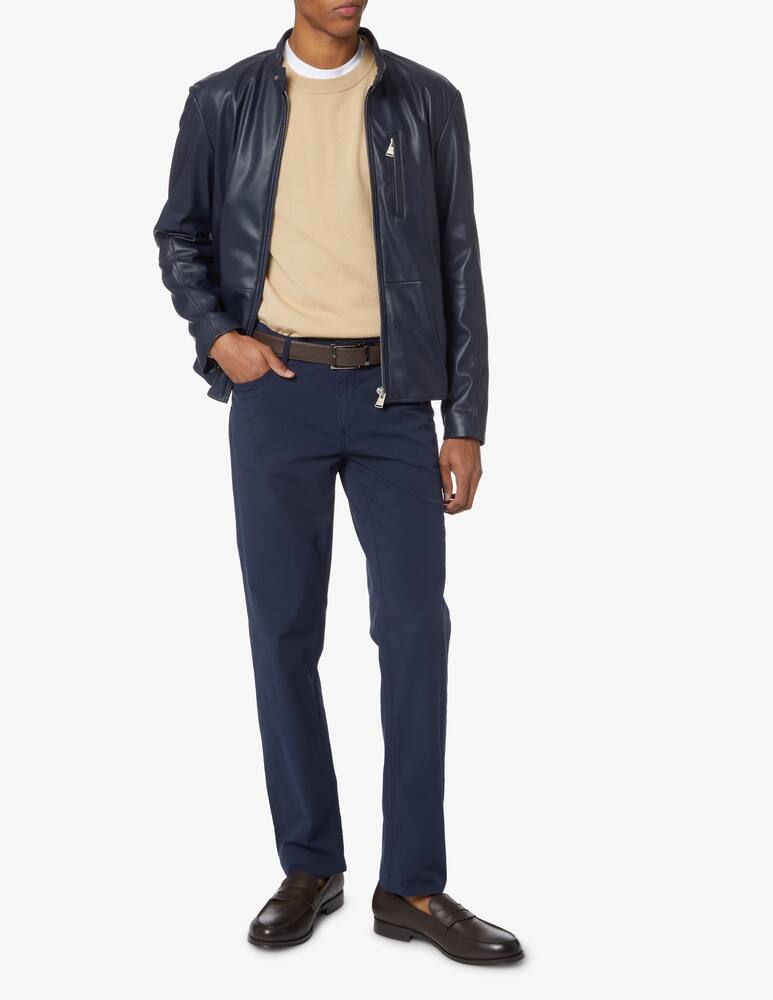 rinascente Trussardi Cotton basic roundneck sweater - beige