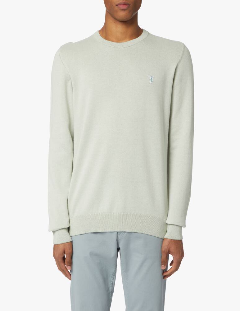 rinascente Trussardi Maglia girocollo punto riso mini levriero - multicolor