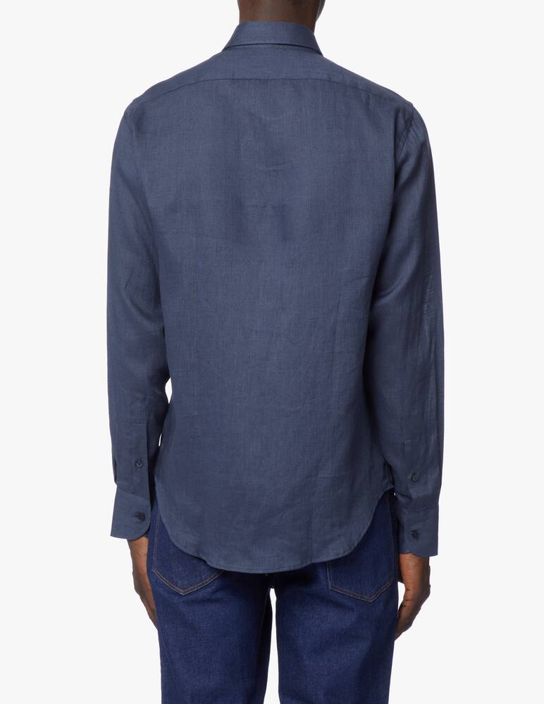 rinascente Trussardi Linen shirt - blue