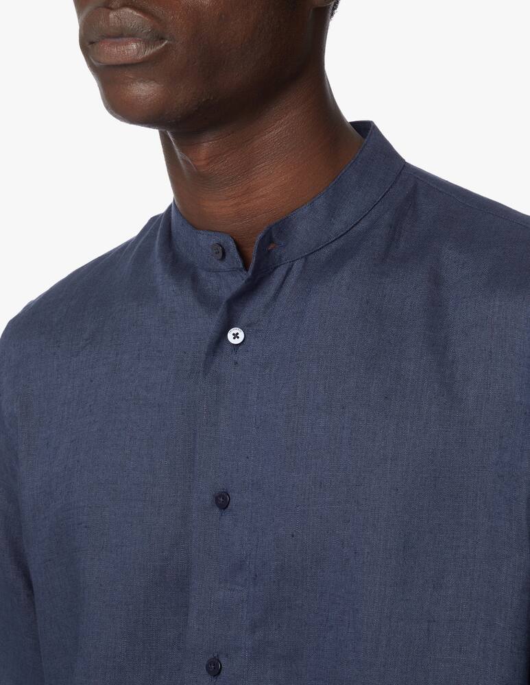 rinascente Trussardi Camicia manica lunga in lino - blu