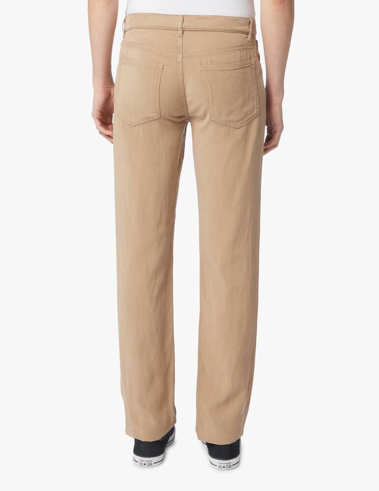 rinascente Trussardi Linen tencel mix 5pocket pant - brown