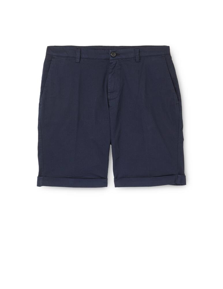 rinascente Trussardi Piquet short chino pants - blue