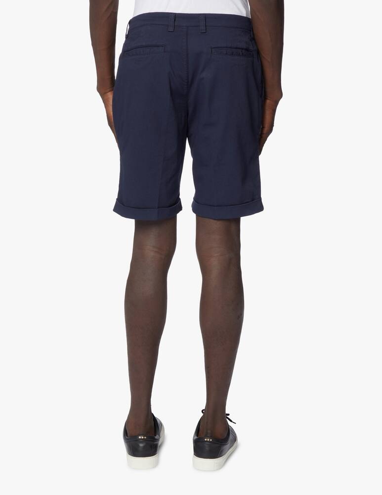 rinascente Trussardi Piquet short chino pants - blue